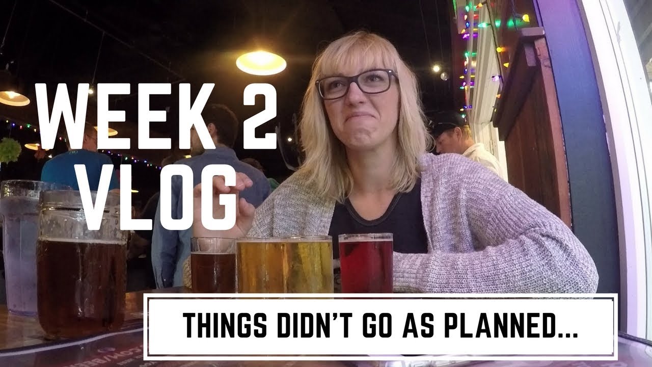 THINGS DIDN'T GO AS PLANNED || WEEK 2 VLOG || FULLTIME RV LIVING - YouTube