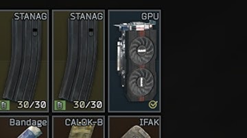 Finding my FIRST Graphics Card in tarkov #shorts