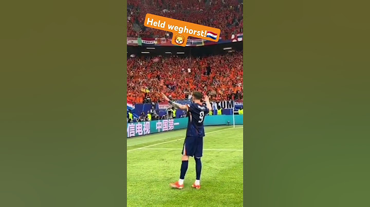 HELD WEGHORST ! 🇳🇱🦁  ABONNEER VOOR WEGHORST IN DE BASIS!!! #EK2024 #ORANJE