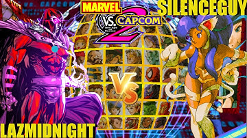 MvC2 Mvci Umvc3 SILENCEGUY vs LAZMIDNIGHT pt 2