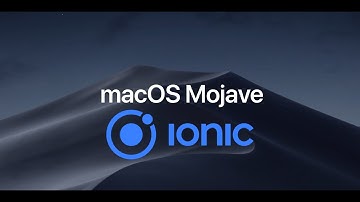 Installing Ionic on macOS