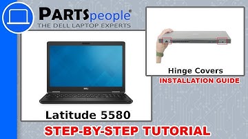 Dell Latitude 5580 (P60F001) Hinge Covers How-To Video Tutorial