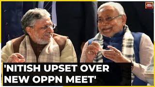 Full BJP RS MP Sushil Modi Claims Bihar CM Nitish Upset Over New Opposition Meet In Bengaluru Update