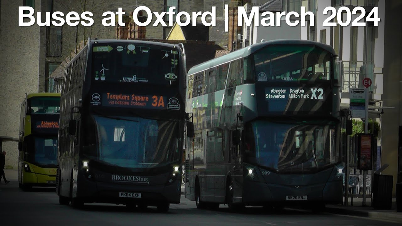 Buses at Oxford | March 2024