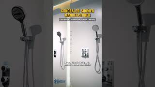 Are you looking to purchase concealed showers with a minimalist and premium design? #concealedshower