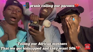 KIDNAP PRANK CALL ON OUR AFRICAN PARENTS💔- (MUST WATCH💔🇿🇦)| KASI JUMPERS ft @Silent.Boyz_rsa