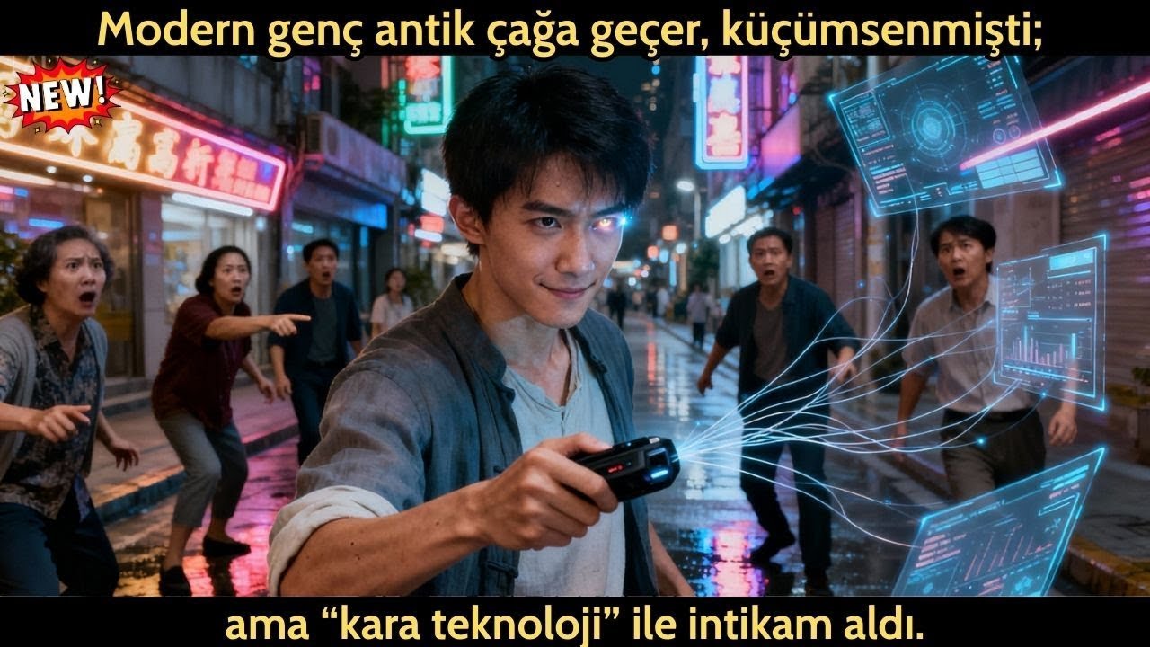 Modern genç antik çağa geçer, küçümsenmişti; ama “kara teknoloji” ile intikam aldı #drama