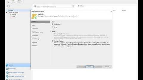 Veeam Agent for Mac: Creating a backup job