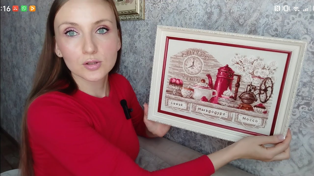 Вышивка крестиком. Большое вышивальное видео за полгода.