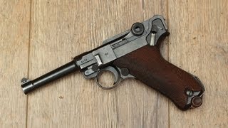 Luger P08 accuracy and penetration tests