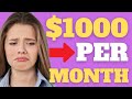 Make $1000/Month with Amazon KDP - Low Budget Strategy