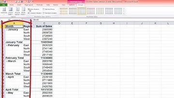 Pivot Table   Part 7   Urdu Tutorials by Irfan Bakaly