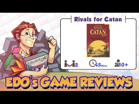 Rivals for Catan: Deluxe Card Game for Ages 10 and up, from Asmodee 