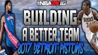 BUILDING A BETTER TEAM VS KRISPYFLAKES!!!! NBA 2K16 REBUILDING MY LEAGUE!