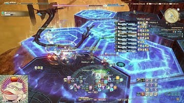 FFXIV The Binding Coil of Bahamut - Turn 1 Synced MINE Clear: White Mage (WHM) PoV (Game audio only)