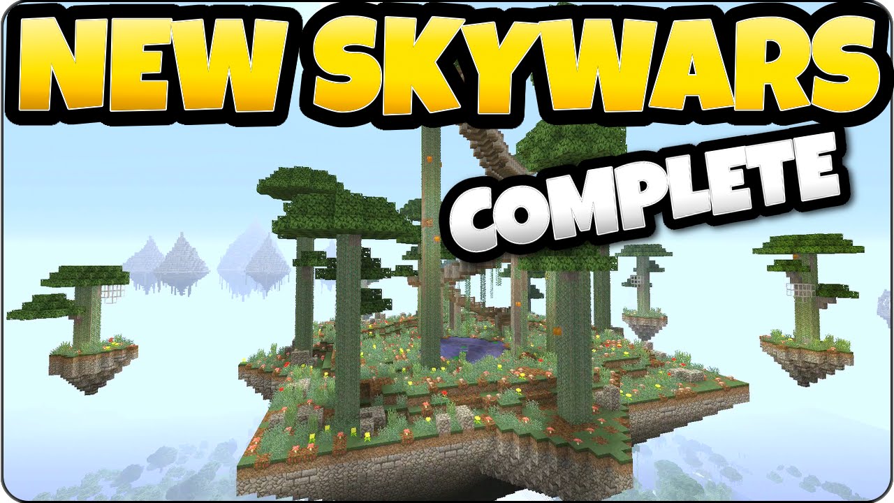 Minecraft New Skywars Star Forest Build Part 2- PS3, PS4, Xbox One