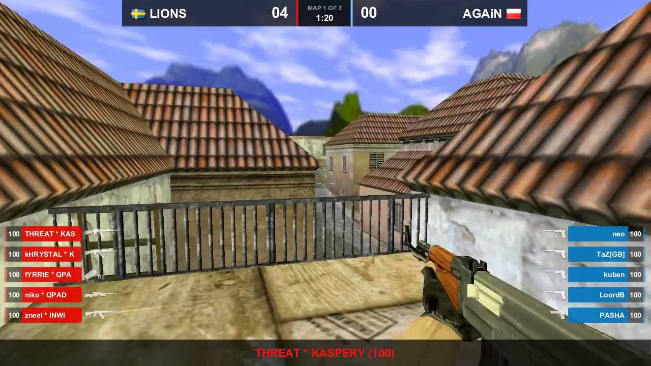 AGAiN vs LIONS map 1 @inferno dreamhack 2011