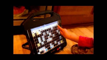 Using Speak for Yourself Communication App with a Keyguard