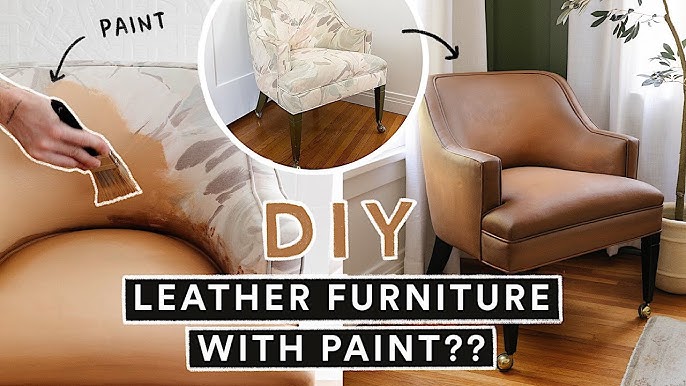 Furniture Restoration with Leather Paint – Colorbond Paint