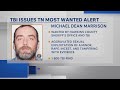 Hawkins Co. man accused of rape added to TBI Most Wanted list