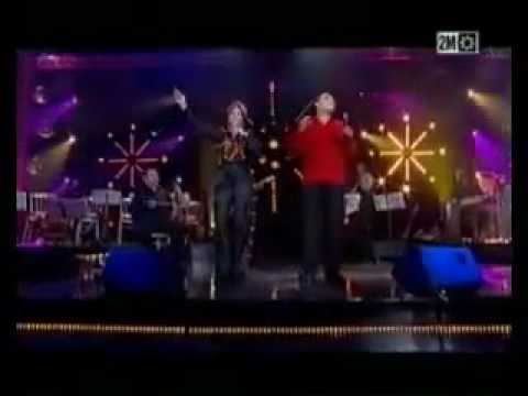 الفنانة نجاة اعتابو مع الزوج السابق حسن ديكوك
