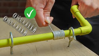 Tips welder will never teach you | Make springs from homemade tools