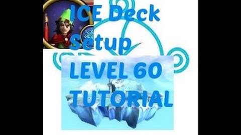 Wizard101 1V1 Legendary Ice deck setup TUTORIAL W Commentary