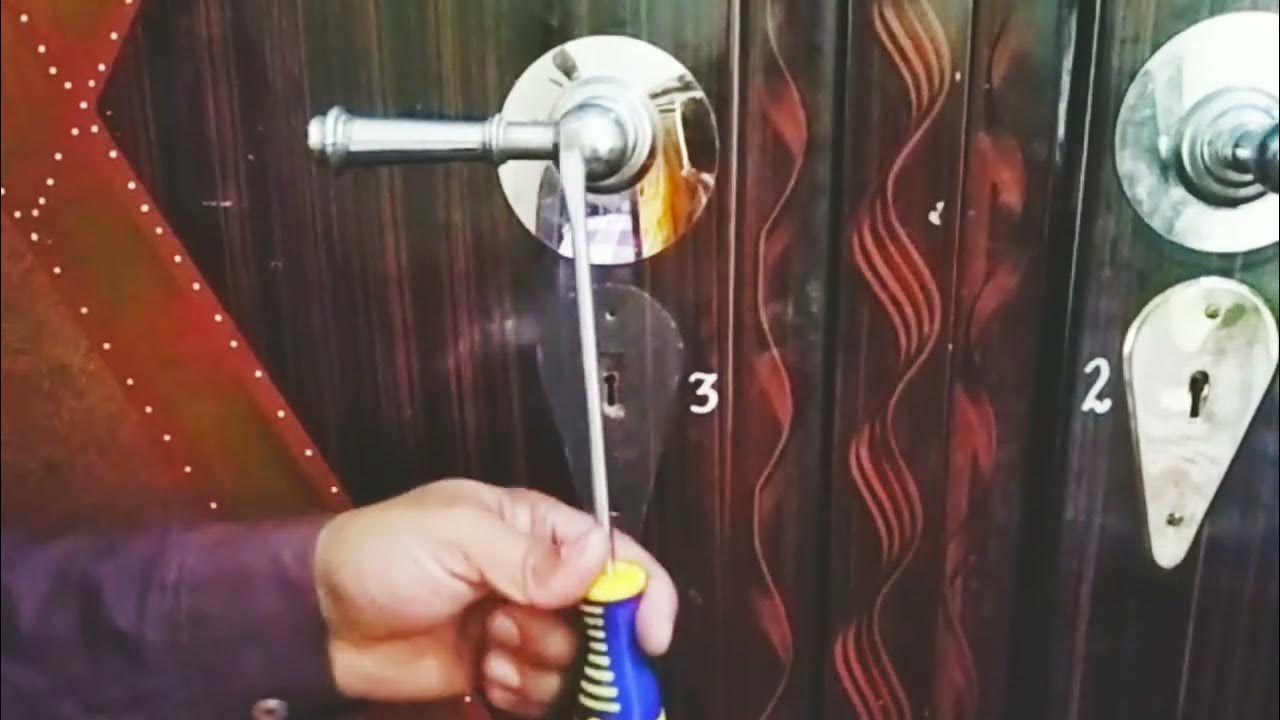 How To Open Almirah lock 🔥🔥 YouTube