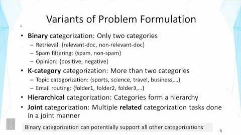 Lecture 36 — Text Categorization Motivation | UIUC