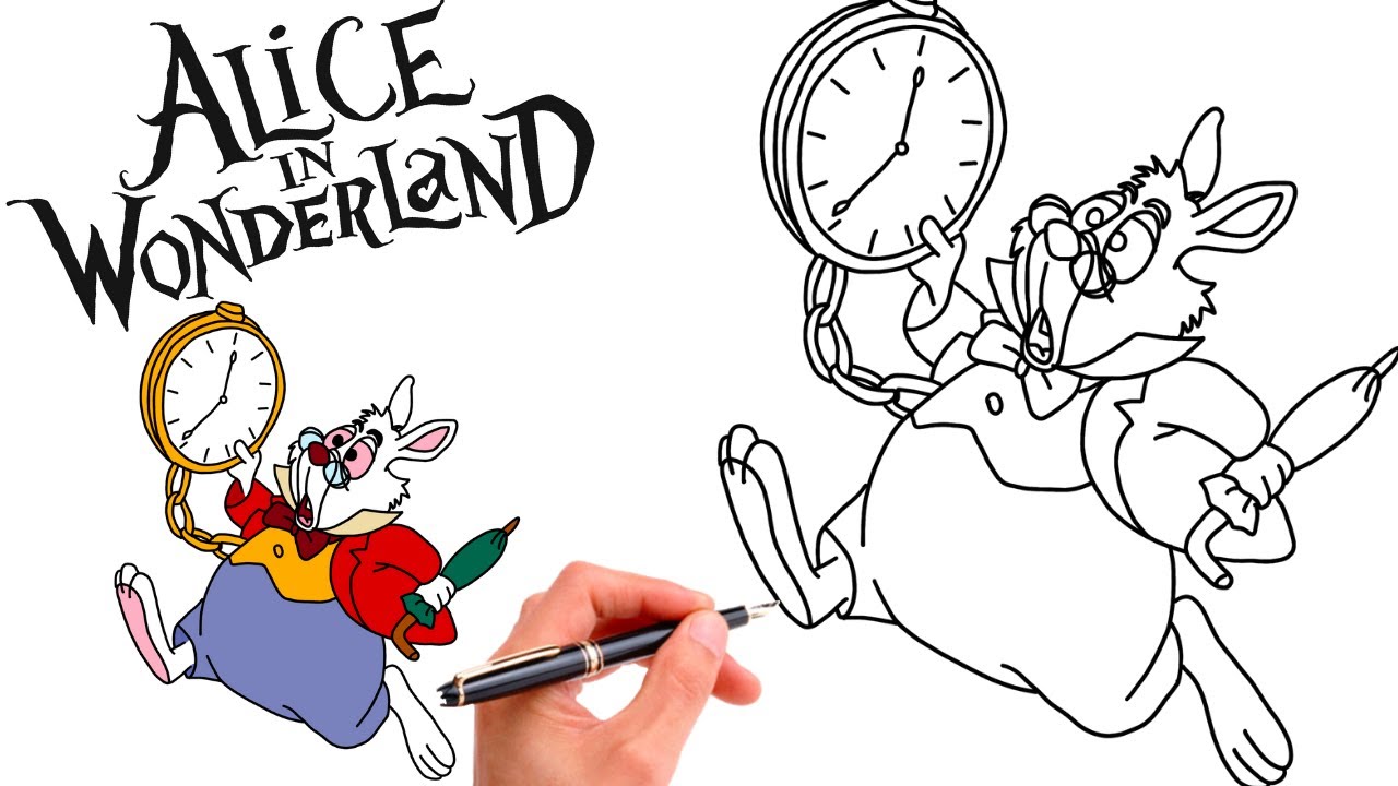 alice in wonderland drawings