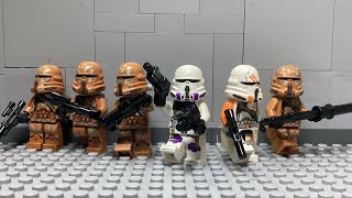 Airborne Infiltration Part 1 - Lego Star Wars the Clone Wars (Stop Motion)