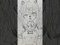 【イラスト成長記録】授業中に絵を描き続けた人の末路。👋🏻‪🎀❕ #イラスト #shorts