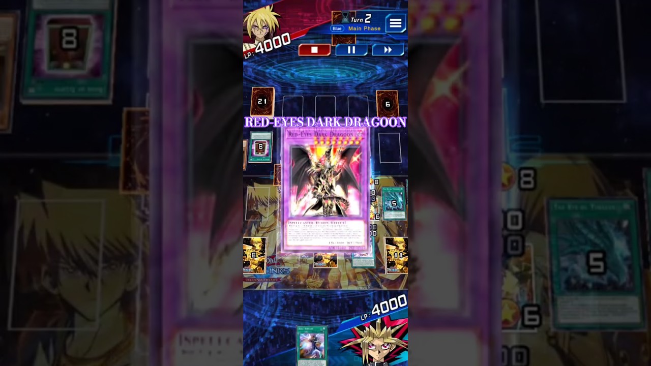 RED-EYES DARK DRAGOON Yu-Gi-Oh DUEL LINKS