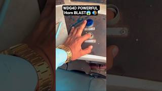 WDG4D POWERFUL HORN BLAST😱🔊 | Loco Pilot Cabin POV Indian Railway #shorts #train #trainjourney #yt