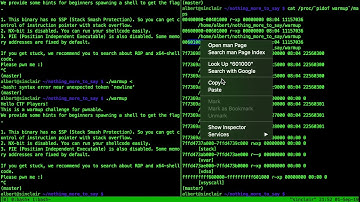 Write-up for "nothing more to say", TokyoWesterns CTF 2019