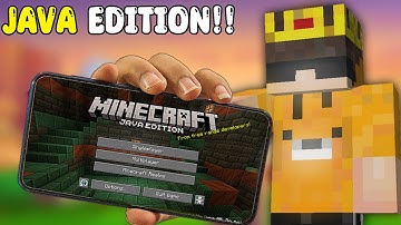 How To Play Java Edition On Mobile 🤯