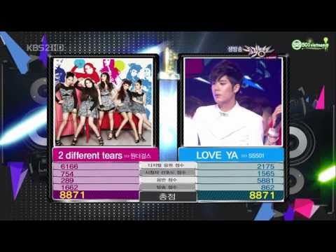 [Vietsub] SS501 Love Ya No 1 In Music Bank