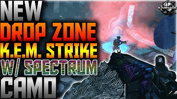 COD: Ghosts - NEW "DROP ZONE" KEM STRIKE ON "XBOX ONE" w/ "SPECTRUM CAMO"! (COD Ghosts Drop Zone)