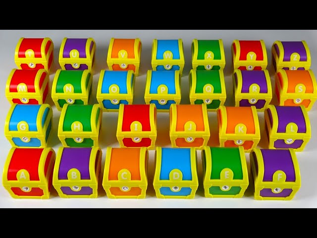 ABC & Colors Learning Video for Toddlers & Kids Treasure