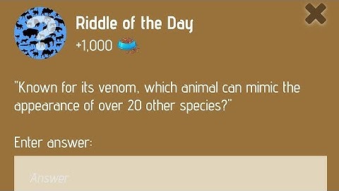 Riddle Of The Day Zoo 16 January| Zoo Riddle Of The Day | Riddle Of The Day Zoo 16 January