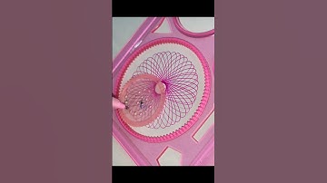 😲magic ruler ,Spirograph #2025shorts #satisfying #smartartandcrafts #artandcraft