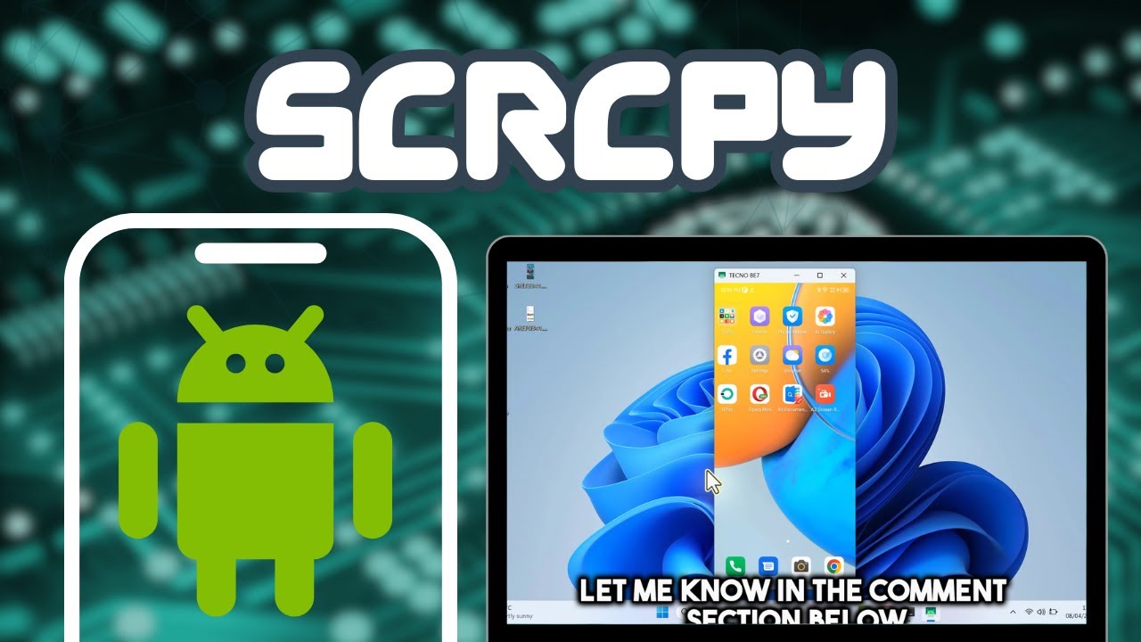 How to Use SCRCPY 3.0 | Control and Mirroring Android to PC