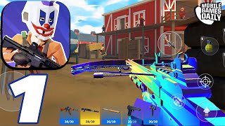 Polygon Arena: Online Shooter - Multiplayer FPS Fun Gun Game - Gameplay Part 1 (iOS, Android)