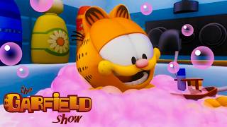 🧡🍕 Garfield Needs a Bath 🫧🛀 Garfield Cartoon Collection