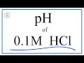 Hydrochloric Acid and pH Concepts