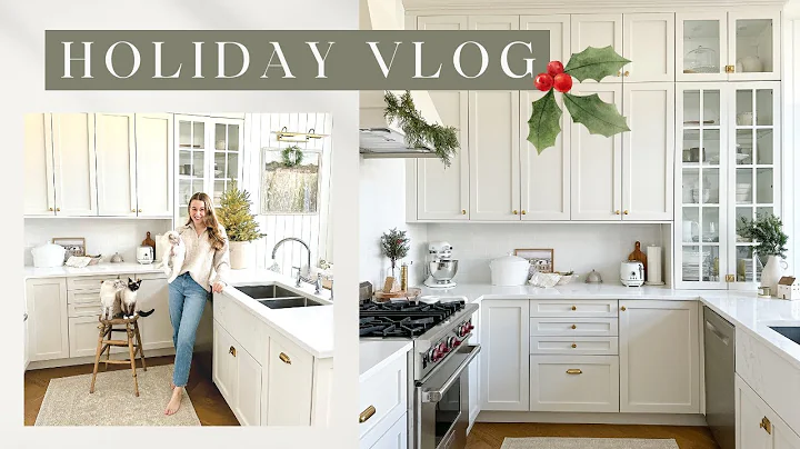 Holiday Vlog: Target Hauls and McGee & Co order plus Decorate with Me |  Emma Courtney Home