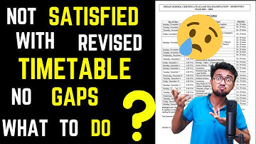 Not convenient with Revised Timetable for ICSE/ISC 2022 | Student are unhappy with Council | No Gaps