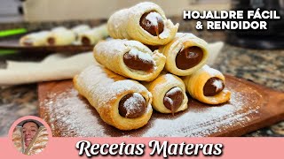 CAÑONCITOS de DULCE DE LECHE | receta ECONÓMICA!