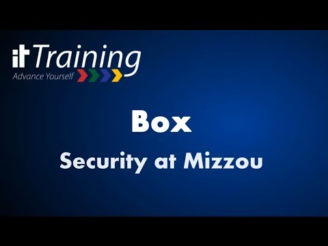 Box: Security at Mizzou