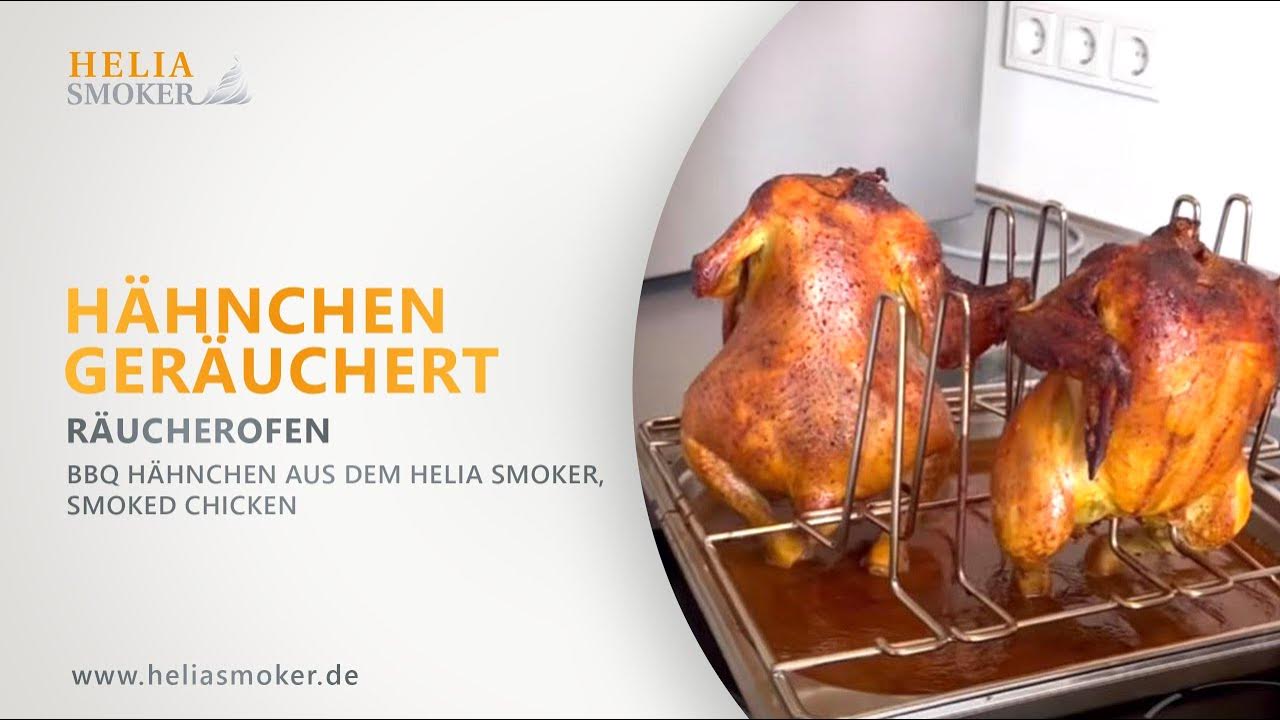 Hähnchen geräucht ./. Grillhähnchen / BBQ Hähnchen aus dem HELIA SMOKER / smoked chicken YouTube